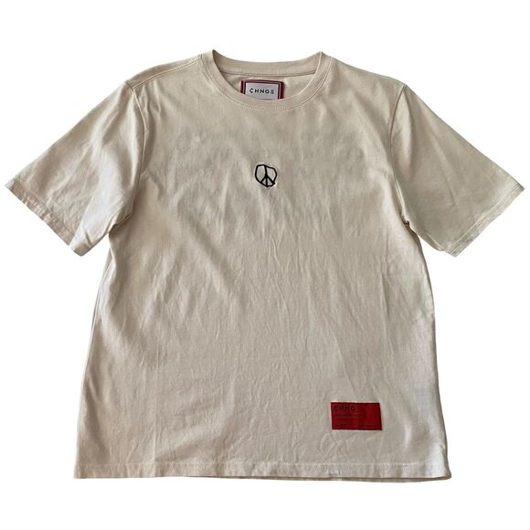 Tops - CHNGE Peace T-Shirt Off White Size XS